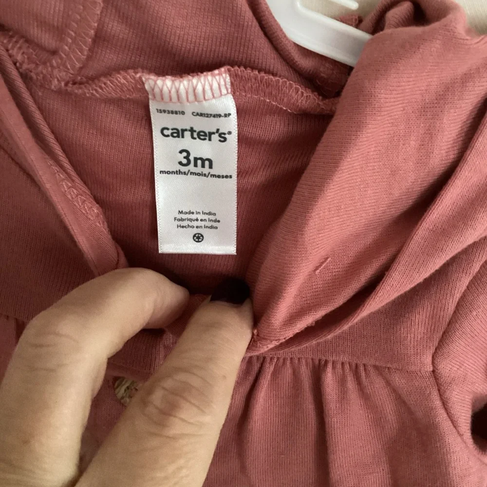 Carter's‎ Pink Floral Baby Outfit